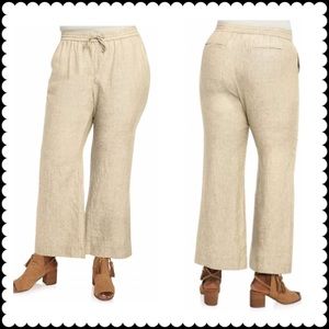 FOXCROFT Linen Pants Sz 3X NEW